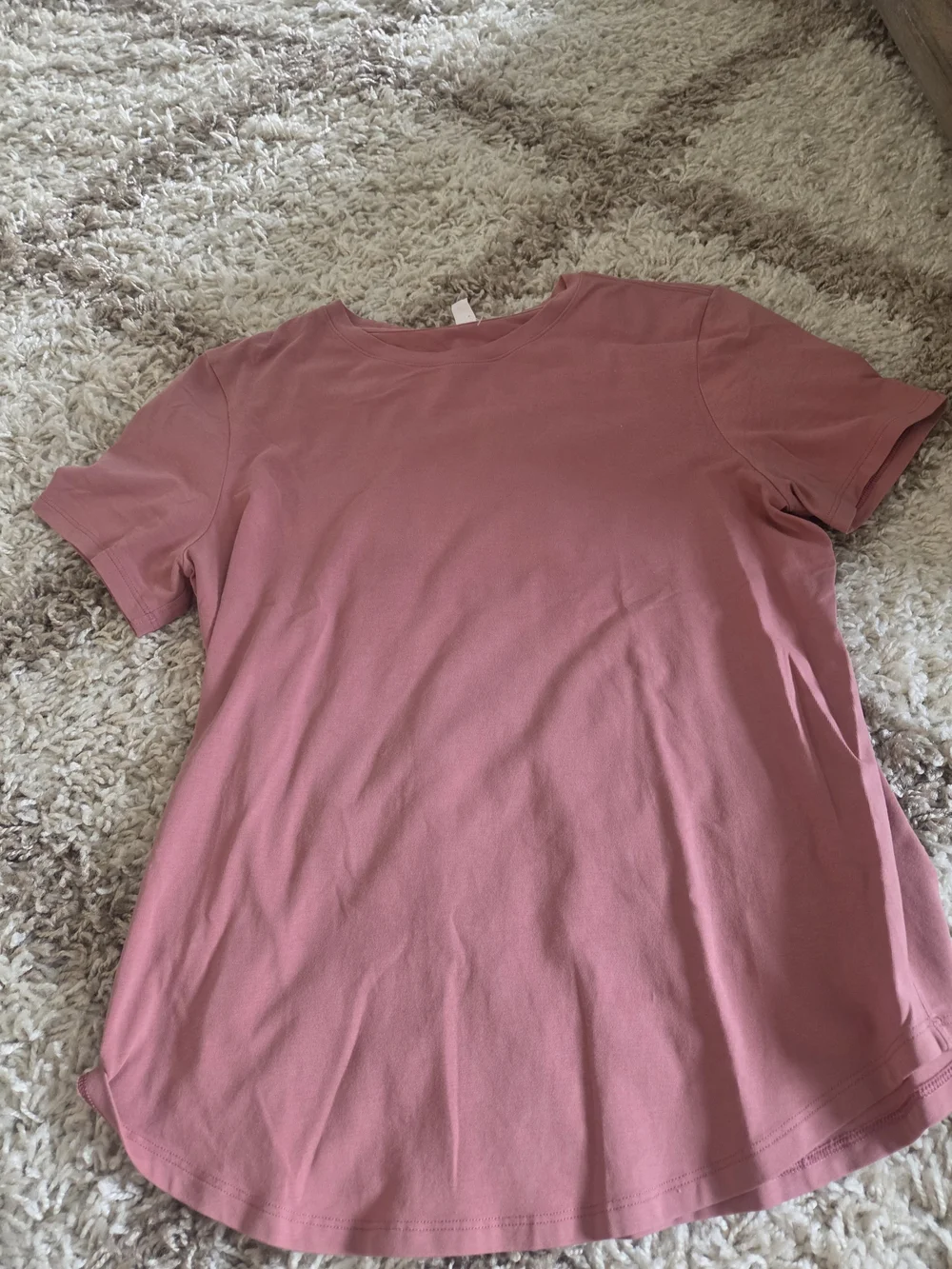 lululemon athletica Short Sleeve Tee in Dusty Rose